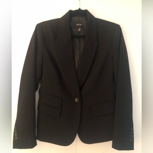 Classic Power Suit: Blazer + Skirt Set - Picture 4 of 4